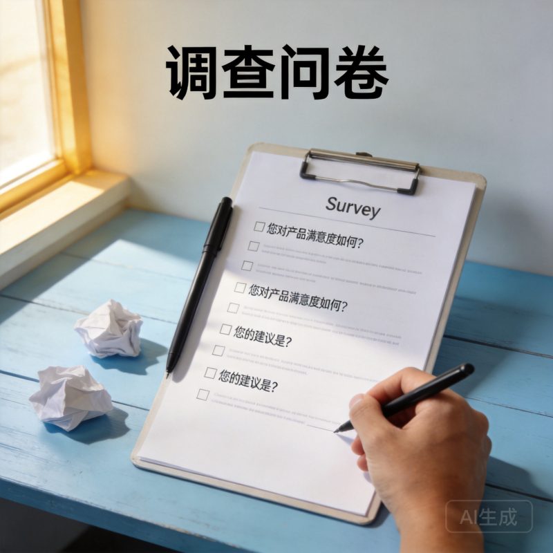 调查问卷-万象社